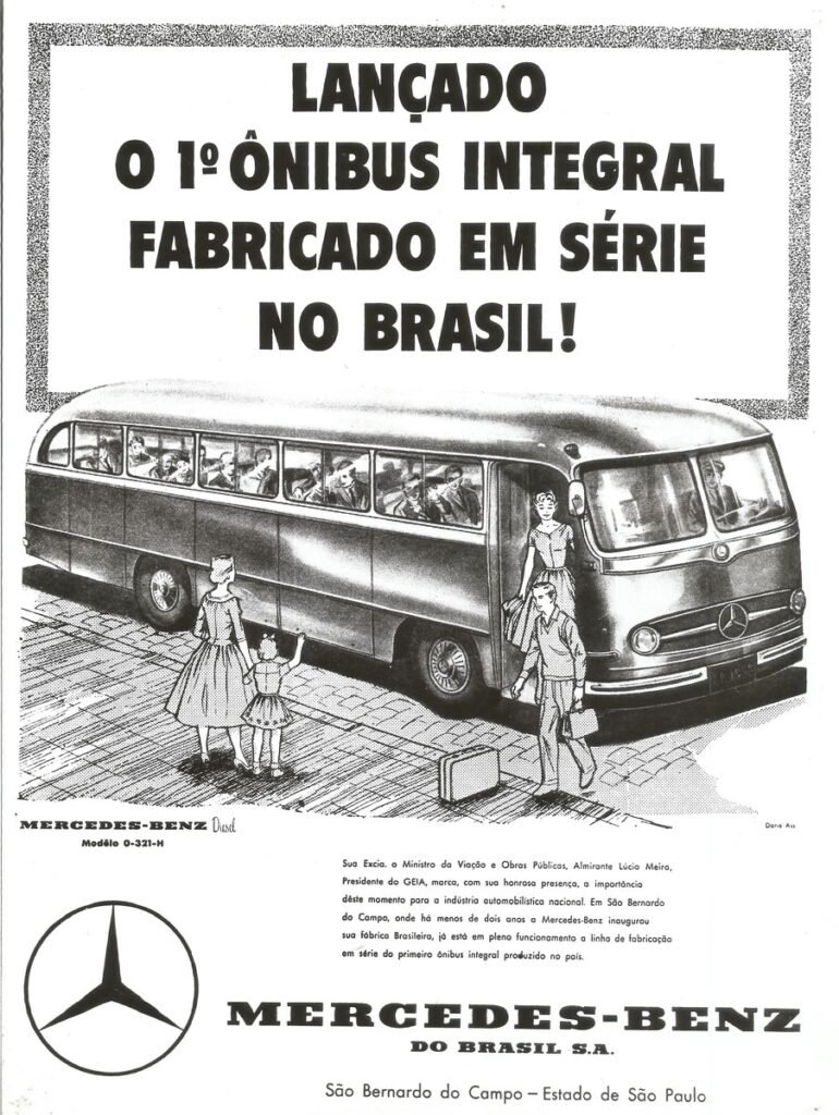 Mercedes-Benz celebra 70 anos de protagonismo no transporte de passageiros e reafirma liderança no mercado brasileiro de ônibus 2 Mercedes-Benz