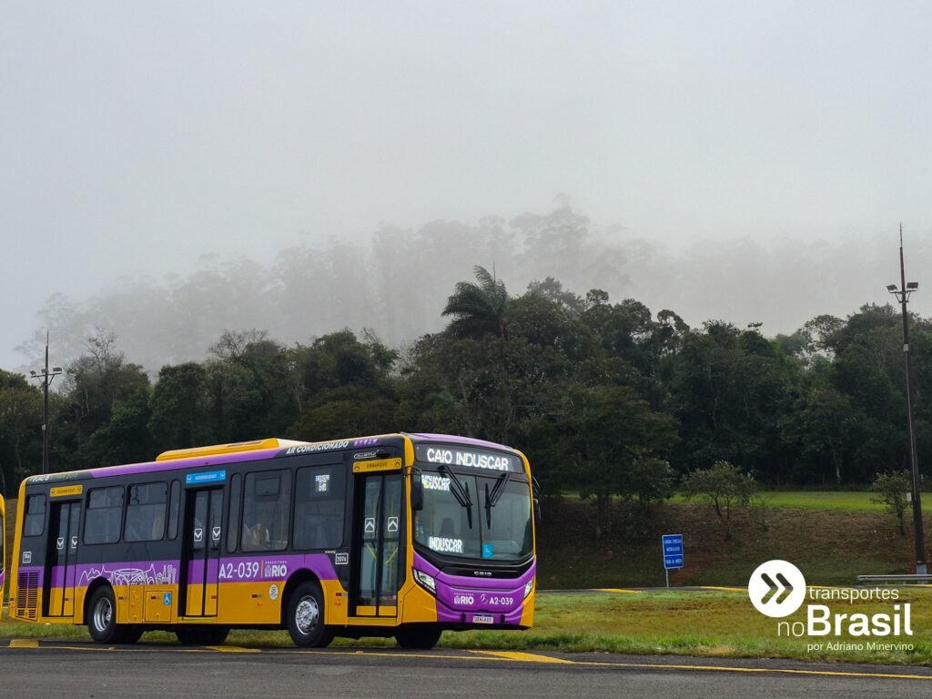 GTU amplia frota com novos Caio Millennium V para operação na Zona Oeste do Rio; compra com a TUSE soma 50 ônibus 5 GTU