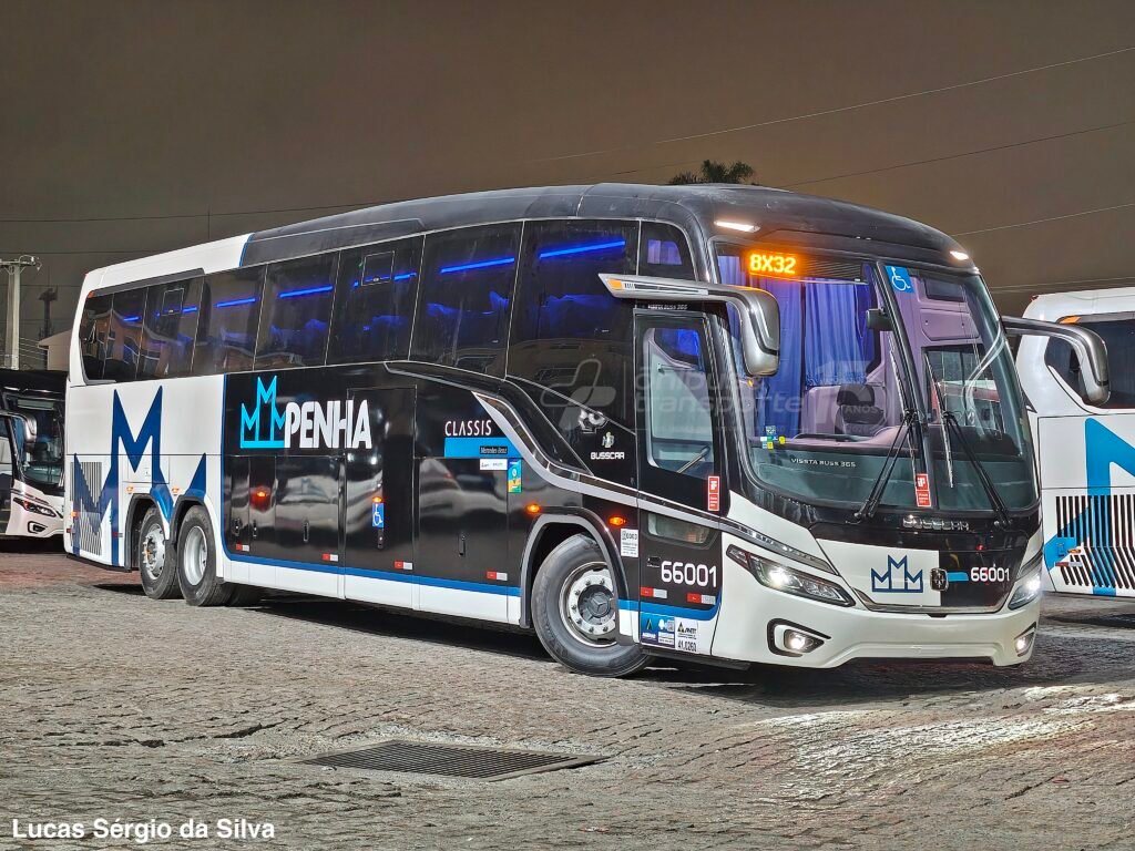 Penha incorpora primeiros Busscar Vissta Buss NB1 365 6×2 e amplia padrão de conforto em suas viagens