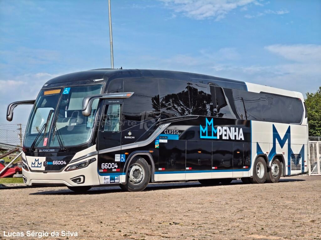 Penha incorpora primeiros Busscar Vissta Buss NB1 365 6x2 e amplia padrão de conforto em suas viagens 6 Penha