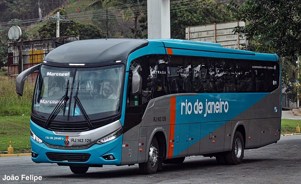 Expresso Rio de Janeiro renova frota com novos Marcopolo Viaggio G8 900 sobre chassis Mercedes-Benz 2 Rio de Janeiro RJ 142.126