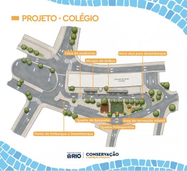 Prefeitura do Rio inicia construção de novos terminais de ônibus em Colégio e Coelho Neto para integrar Sistema RIO ao metrô 1 Prefeitura do Rio