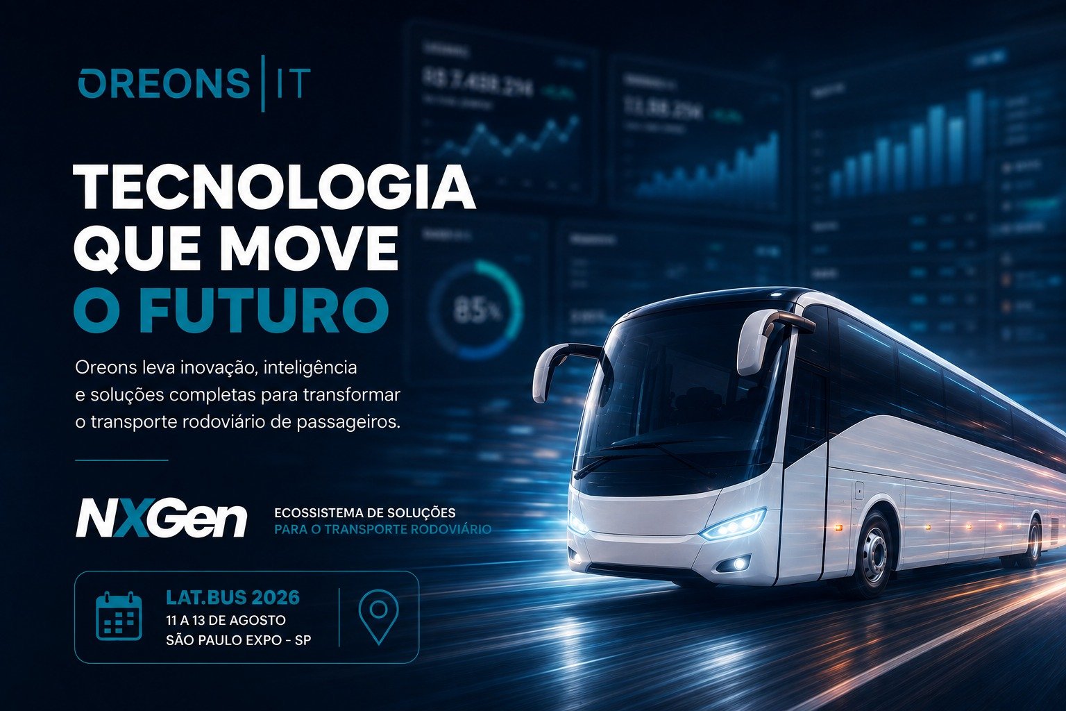 Oreons leva plataforma de inteligência comercial e transformação digital para a LAT.BUS 2026