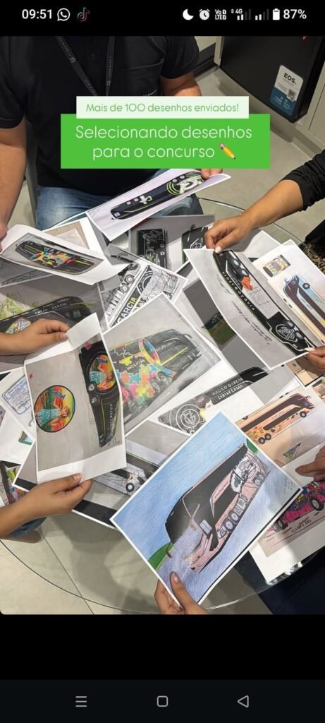 Busólogo vence concurso da Viação Garcia e terá desenho aplicado em ônibus Double Decker da empresa 3 Viação Garcia