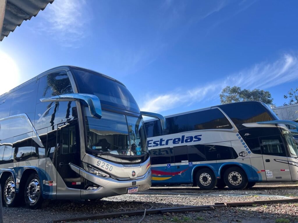 Três Estrelas adquire novos Marcopolo Paradiso G8 1800 DD Scania de 500 cv para reforçar operação entre Goiânia e São Paulo 12 Três Estrelas