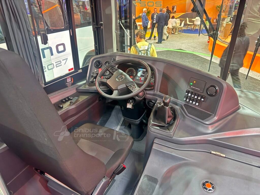 Marcopolo apresenta Torino 2027 na Lat.Bus com nova eletrônica, manutenção simplificada e mais conforto 15 Marcopolo