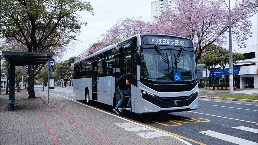 Mercedes-Benz lança eCity na Lat.Bus 2026 e amplia portfólio de ônibus elétricos no Brasil 5 Mercedes-Benz