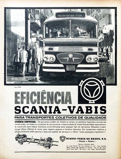 Antes dos caminhões, veio o ônibus: a história da Scania no transporte de passageiros brasileiro desde 1948 1 scania4eb