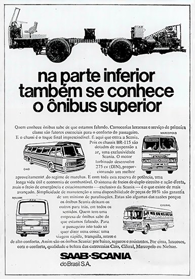 Antes dos caminhões, veio o ônibus: a história da Scania no transporte de passageiros brasileiro desde 1948 6 scania9db