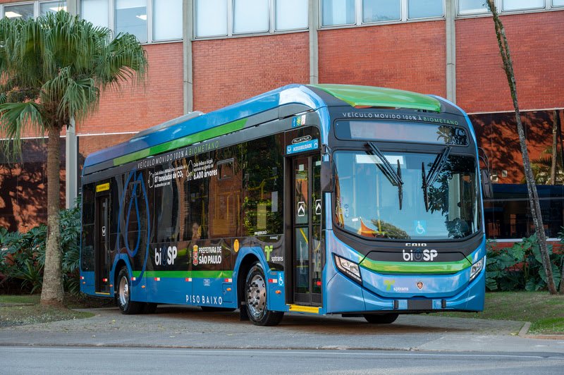 Scania e Caio lançam novo ônibus Padron a gás e biometano com foco na descarbonização do transporte urbano