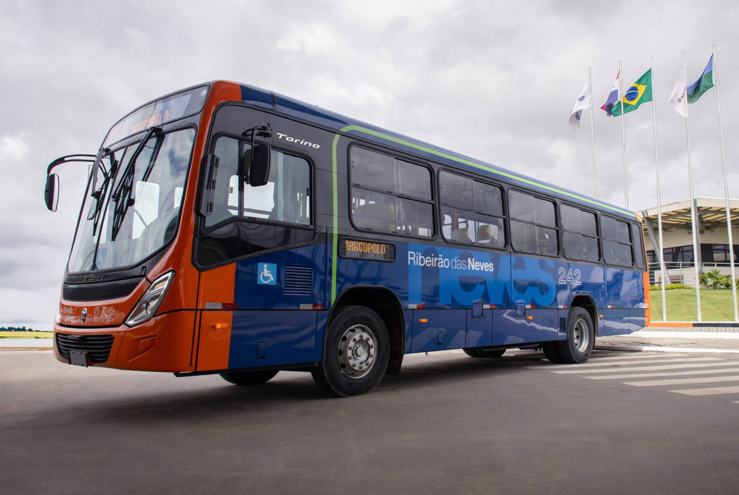 Marcopolo entrega 41 novos Torino para renovação da frota de Ribeirão das Neves
