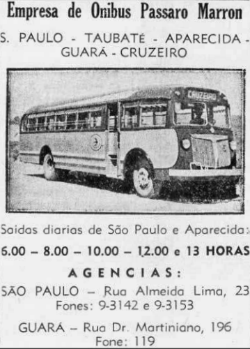 Ônibus da Pássaro Marron, empresa fundada em 1935 que atravessou nove décadas de história e atualmente investe em veículos de nova geração e biometano