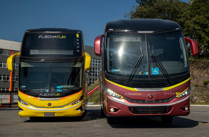 Flechatur, do Mato Grosso, amplia frota e recebe a sua oitava unidade do Paradiso G8 1800 DD; além da segunda unidade do Viaggio G8 1050