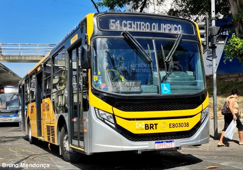 Linha 54 do BRT terá ponto final alterado durante o Rock in Rio 2026; veja como ficará a operação