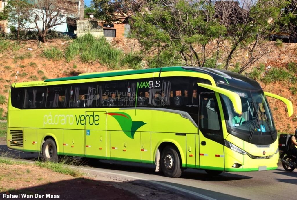 Novos ônibus Marcopolo Viaggio G8 1050 da Pássaro Verde recebidos em Belo Horizonte