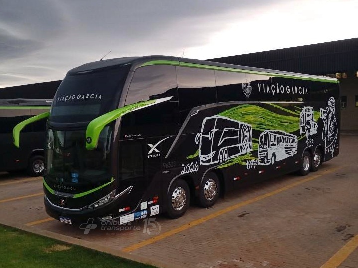 Ônibus da Garcia com arte criada por busólogo está pronto e será apresentado em novembro
